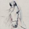 Наволочка с изображением белого коня Farm Foderina Centrotex  - фото