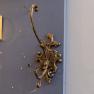 Металлическая настенная вешалка в медном цвете под старину Alberti Livio  - фото