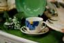Чайная чашка с блюдцем из керамики ручной работы Portofino Bizzirri  - фото
