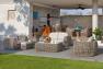 Мебель для террас и сада с ручным плетением из техноротанга Dynasty Skyline Design  - фото