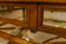 Журнальный столик из массива благородной древесины со вставками из стекла AM Classic  - фото