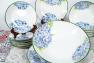 Коллекция керамической посуды с нежными соцветиями «Голубая гортензия» Villa Grazia  - фото