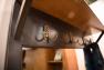 Напольный шкафчик-вешалка из натурального дерева ручного изготовления AM Classic  - фото