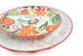 Комплект тарелок из расписного фарфора с красными цветами «Цыганка» Livellara  - фото
