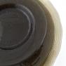 Комплект тарелок из серо-коричневого рельефного стекла Provenzale Zafferano  - фото