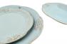 Комплект голубых тарелок из высокопрочной керамики Mediterranea Costa Nova  - фото