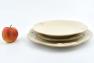 Сервировочный набор тарелок из керамики кремового оттенка Mediterranea Costa Nova  - фото