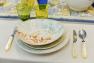 Комплект тарелок для сервировки в этно-стиле "Кантри" Villa Grazia  - фото