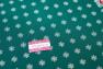 Гобеленовая праздничная скатерть зеленого оттенка "Дедушка Мороз" Emilia Arredamento  - фото