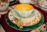 Керамическое блюдо изумрудного цвета "Помпеи" Bizzirri  - фото