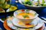 Тарелка для супа Bizzirri Персики 20 см  - фото