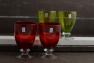 Набор из 6-ти бокалов разных цветов для вина Tahiti Comtesse Milano  - фото