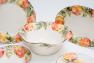 Коллекция керамической посуды с ручной росписью "Персики" Bizzirri  - фото
