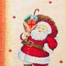 Красочный гобеленовый раннер для новогоднего дизайна «Санта Клаусы» Emilia Arredamento  - фото