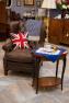 Гобеленовая наволочка "Флаг Великобритании состаренный" Emilia Arredamento  - фото