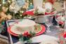 Керамическая суповая тарелка для праздничной сервировки "Рождественская гирлянда" Bordallo  - фото