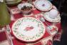 Обеденная тарелка для стильной новогодней сервировки "Лесная сказка" Villa Grazia  - фото