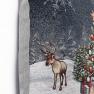 Наволочка из водоотталкивающего гобелена с изображением новогодней елки "Сказочная ночь" Villa Grazia Premium  - фото