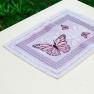 Гобеленовая салфетка "Фиолетовая бабочка" Emily Home  - фото