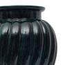 Зонтовница из глянцевой керамики темно-зеленого цвета Ceramiche Bravo  - фото