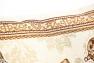 Декоративная наволочка из гобелена с люрексом и тефлоновой пропиткой "Золотая пуансеттия" Villa Grazia Premium  - фото