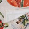 Набор из 4-х кухонных хлопковых полотенец с разными рисунками "Рождественские символы" Centrotex  - фото