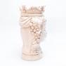 Бежевая керамическая ваза "Сицилиец", декор для дома Mastercraft  - фото