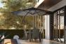 Зонт садовый черный Challenger T2 premium Platinum  - фото