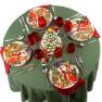 Коллекция керамической посуды с изображениями Санта Клауса «Рождество с Сантой» Certified International  - фото