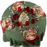 Коллекция керамической посуды с изображениями Санта Клауса «Рождество с Сантой» Certified International  - фото
