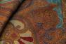 Роскошный двусторонний плед с ориентальным узором Chunkof Brown Shingora  - фото