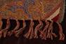 Роскошный двусторонний плед с ориентальным узором Chunkof Brown Shingora  - фото