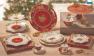 Суповая фарфоровая тарелка для новогодней сервировки «Счастливые дни» Palais Royal  - фото