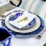 Коллекция синей посуды с узорами Lisboa Costa Nova  - фото