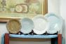 Набор из 6-ти бирюзовых подставных тарелок Mediterranea Costa Nova  - фото