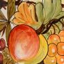 Емкость для хранения с фруктовым рисунком Frutta di Campo L´Antica Deruta  - фото