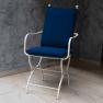 Набор из 2-х синих подушек с тефлоновой пропиткой для стульев New London с кант-шнуром Villa Grazia  - фото