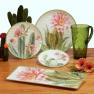 Коллекция посуды из меламина с изображением кактусов "Красавица пустыни" Certified International  - фото