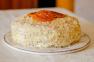 Торт Медовик на блюде "Шопен"  - фото