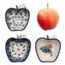 Пиала для варенья в форме яблока "Полевые цветы" Керамика Артистична  - фото