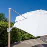 Зонт с системой двойного наклона и вращением на 360° Challenger T2 белый Platinum  - фото
