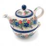 Заварник для чая с чашкой из керамики "Лесной веночек" Керамика Артистична  - фото