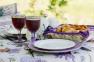 Набор из 6-ти обеденных тарелок молочного цвета Claire Comtesse Milano  - фото