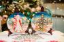 Тарелка декоративная с рельефным изображением Деда Мороза Lamart  - фото
