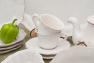 "Каменная" посуда белого цвета из Португалии Impressions Costa Nova  - фото