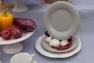 Набор из 6-ти мелких тарелок серого цвета Village Costa Nova  - фото