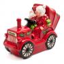 Статуэтка Дед Мороз с бабкой в кабриолете Villa d'Este  - фото