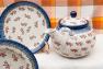 Коллекция "Чайная роза" - посуда, украшенная маленькими розочками   - фото