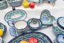Коллекция "Вербена" - обеденная посуда с цветами вербены   - фото