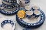 Набор десертных тарелок из керамики "Валентинки", 6 шт Керамика Артистична  - фото